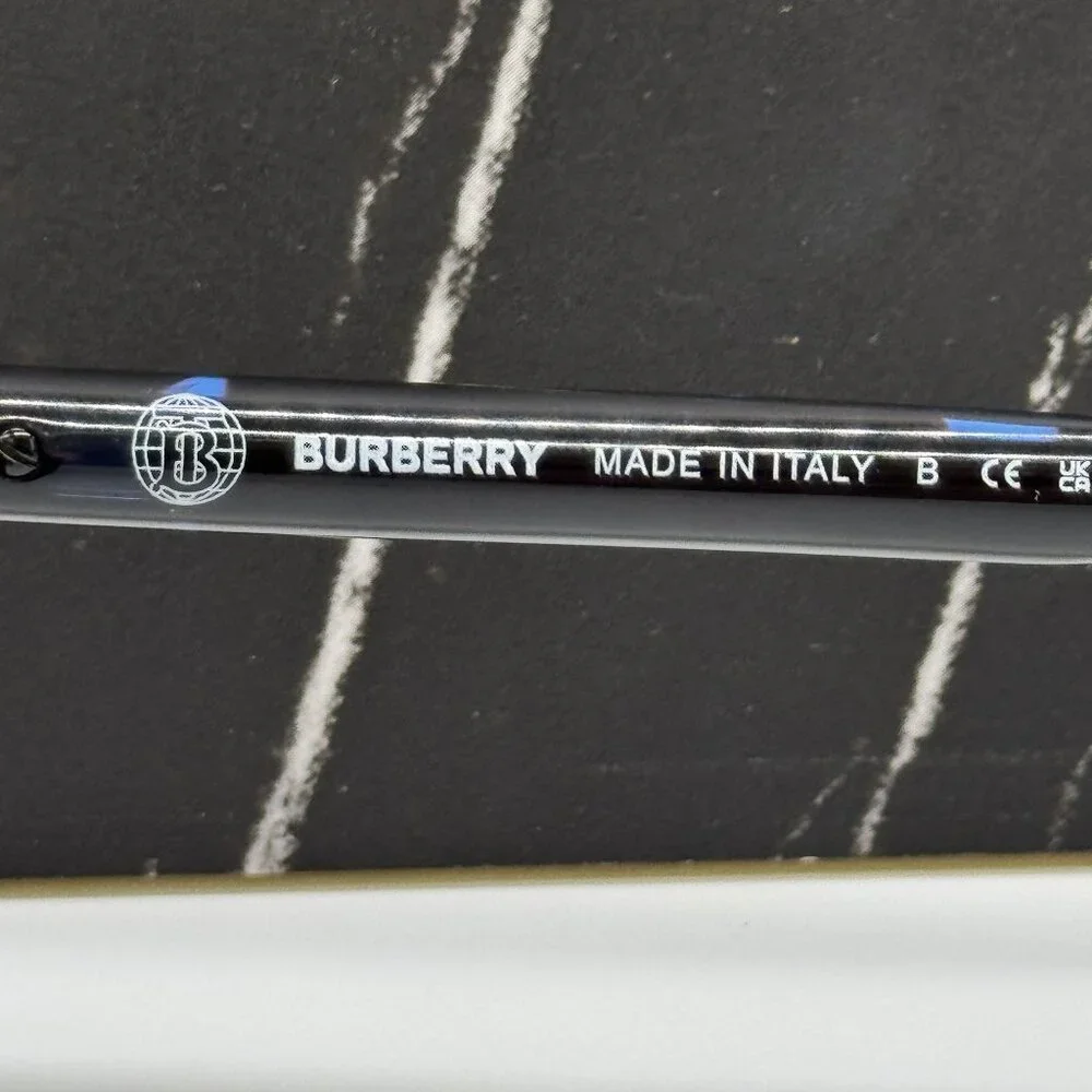 NEW BURBERRY BE4427 4111/87 UNISEX HAVANA BLUE SUNGLASSES BURBERRY BE4427 411187